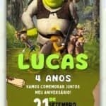 Convite Virtual Shrek