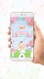 Convite Animado Plus Alice no País das Maravilhas - Imagem 2