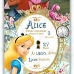Convite Animado Simples Alice no País das Maravilhas