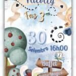 Convite Animado Alice no País das Maravilhas