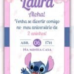 Convite Digital Stitch