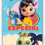 Convite Animado Plus Lilo e Stitch