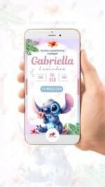 Convite Digital Stitch - Imagem 2