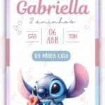 Convite Digital Stitch