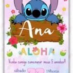 Convite Digital Stitch