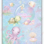 Convite Animado Plus Fundo do Mar