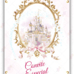 Convite Animado Plus Princesas Disney