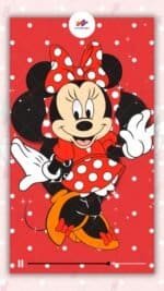 Convite Animado Plus Minnie Vermelha