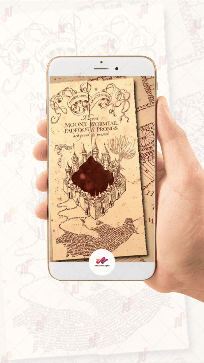 Convite Animado Harry Potter - Imagem 2