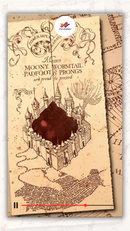 Convite Animado Harry Potter